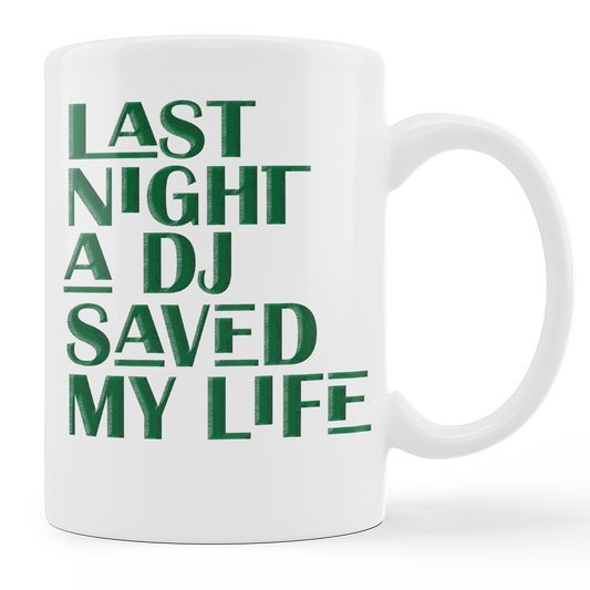 DJ Saved My Life - Κούπα 11oz - moodbook