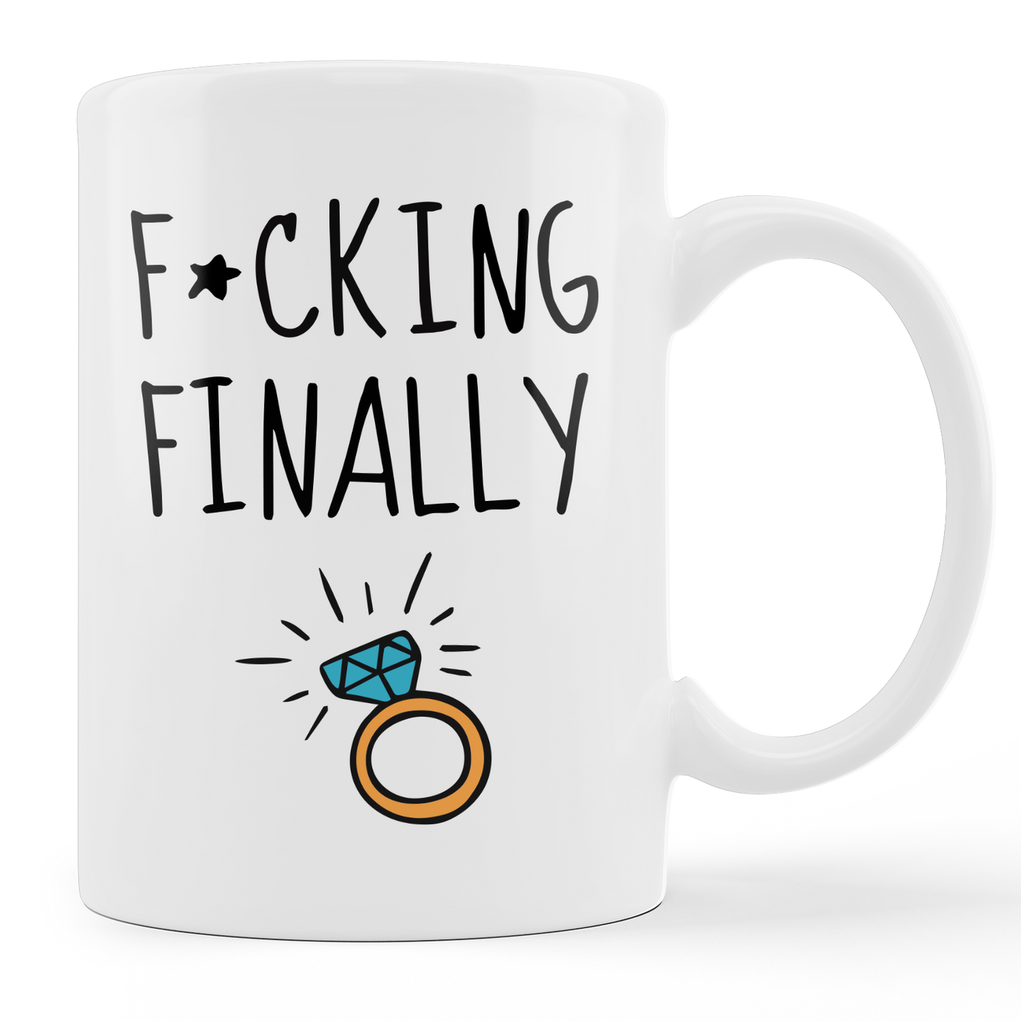 F*cking Finally! - Κούπα 11oz - moodbook