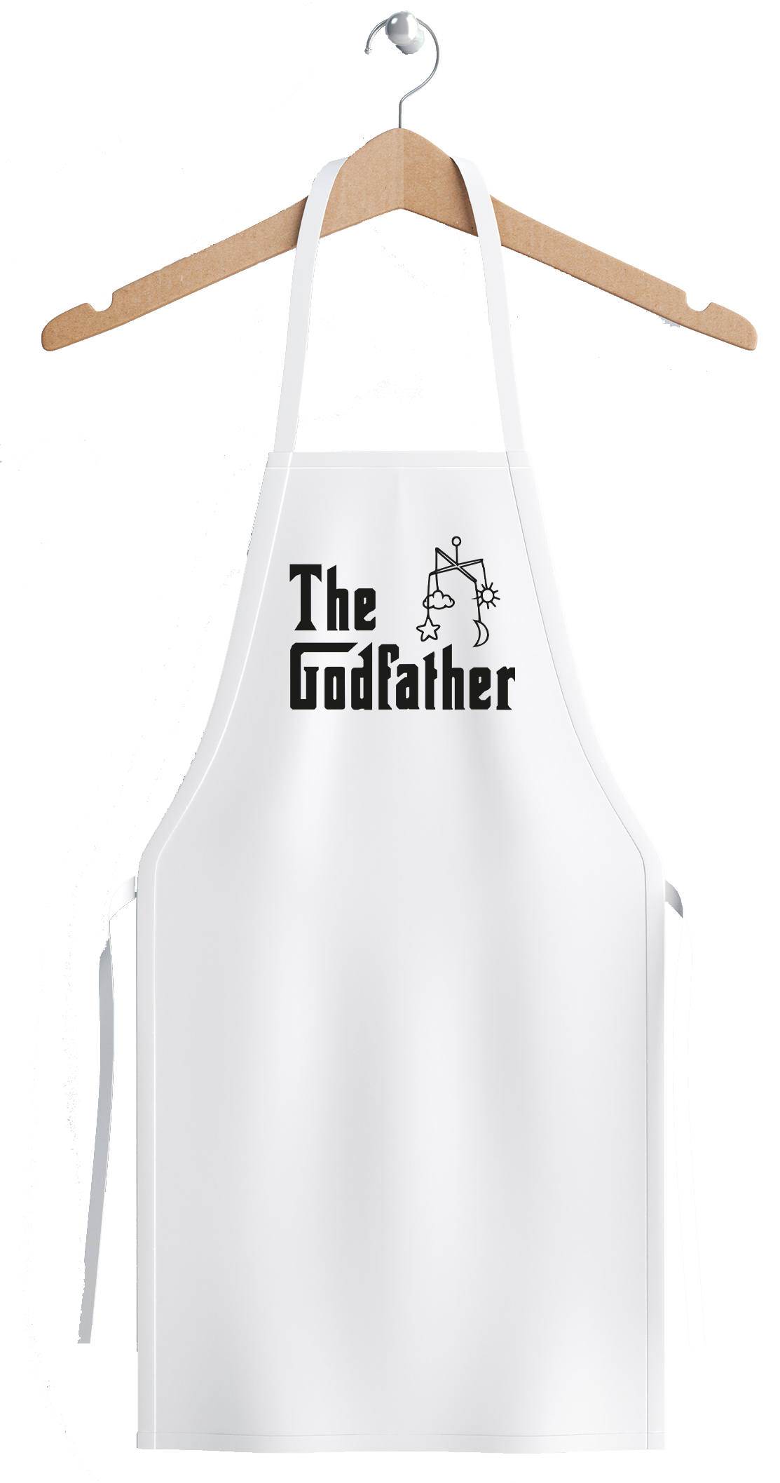Ποδιά βάπτισης Godfather / Godmother - moodbook